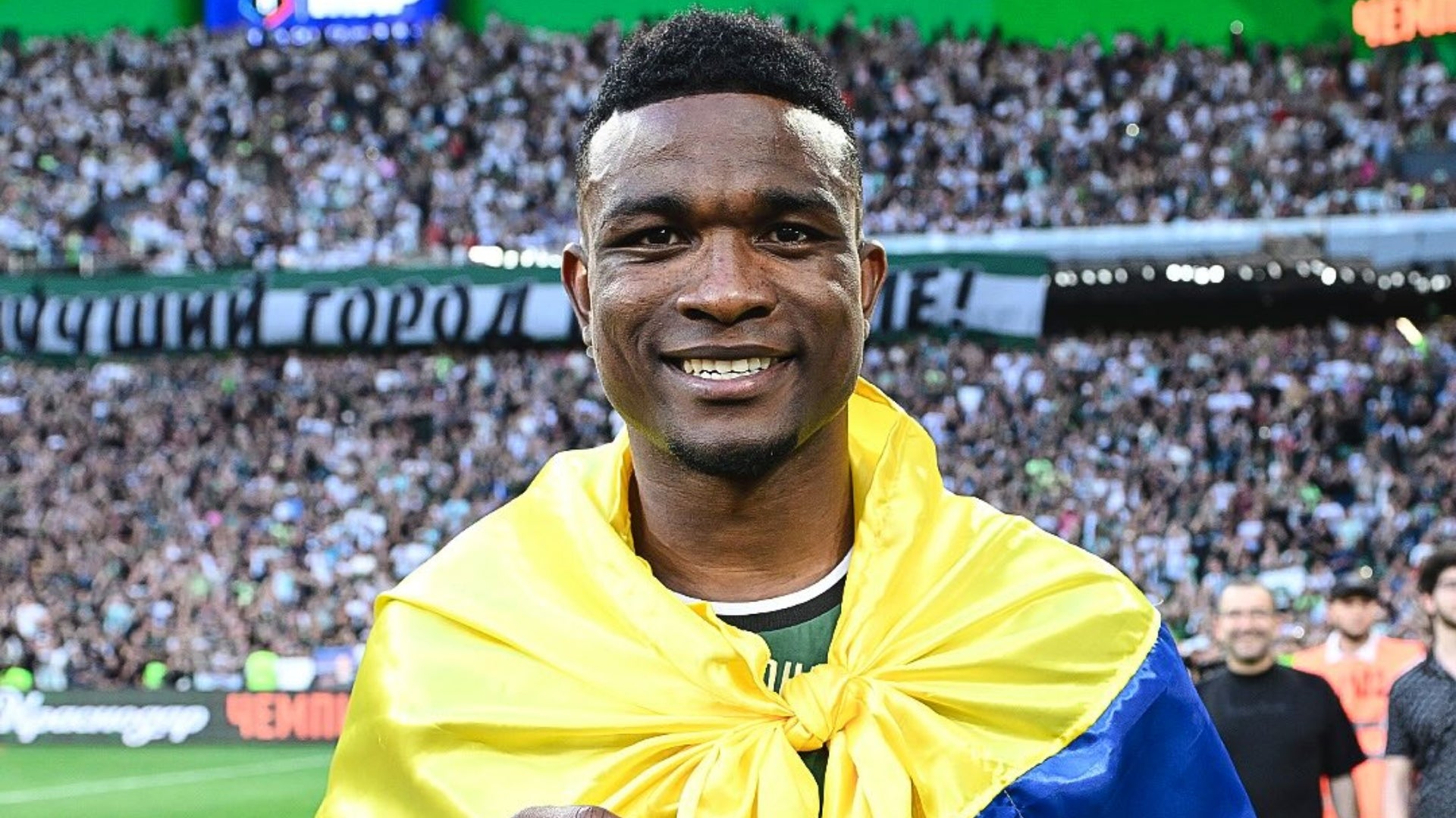 Jhon Córdoba, delantero colombiano de Krasnodar - @fckrasnodar
