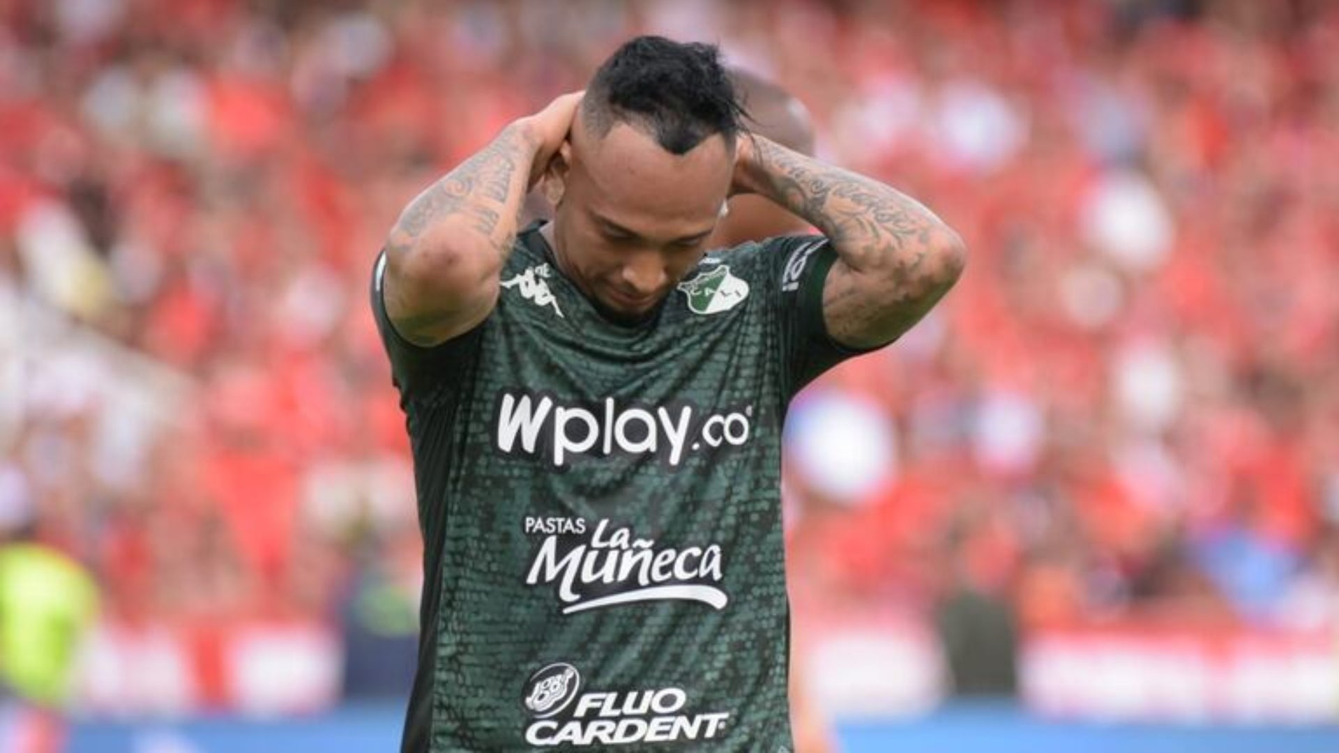 Jarlan Barrera con Cali