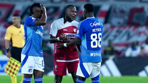 Santa Fe vs Millonarios, fecha 1 cuadrangulares - VizzorImage
