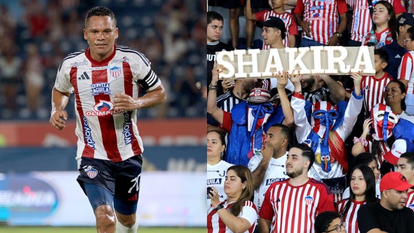 Carlos Bacca le envió un llamativo mensaje a la hinchada de Junior