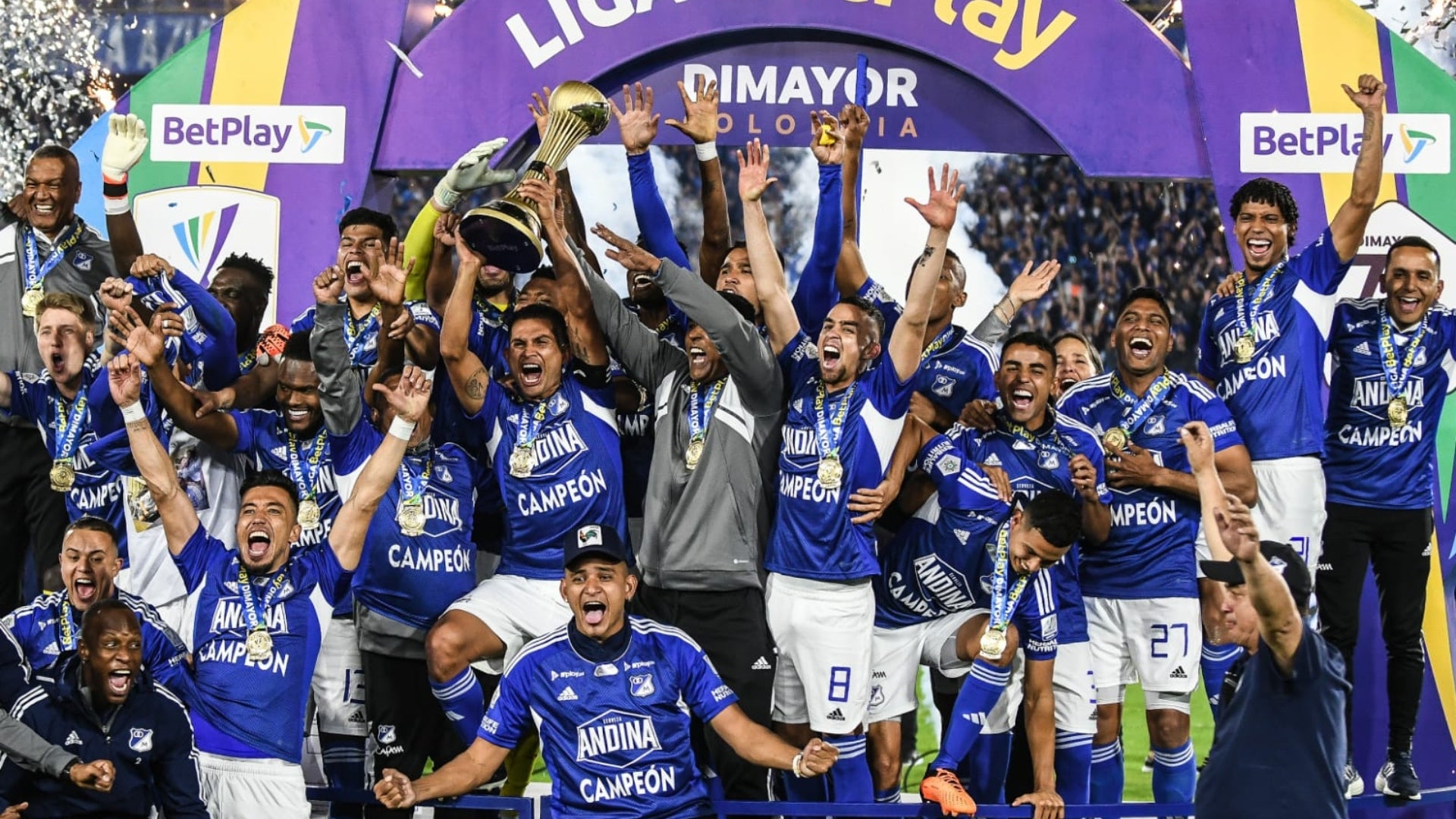 Millonarios campeón de Liga 2023