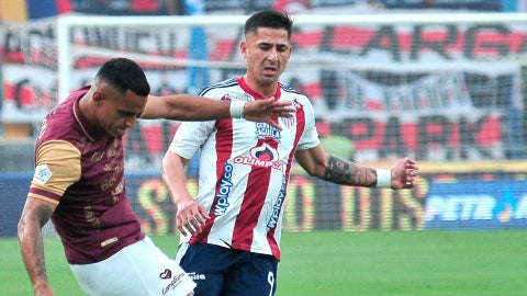 Rovira y Paiva en Junior vs Tolima - VizzorImage