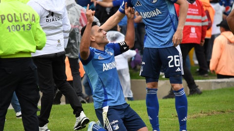 Falcao celebra el gol