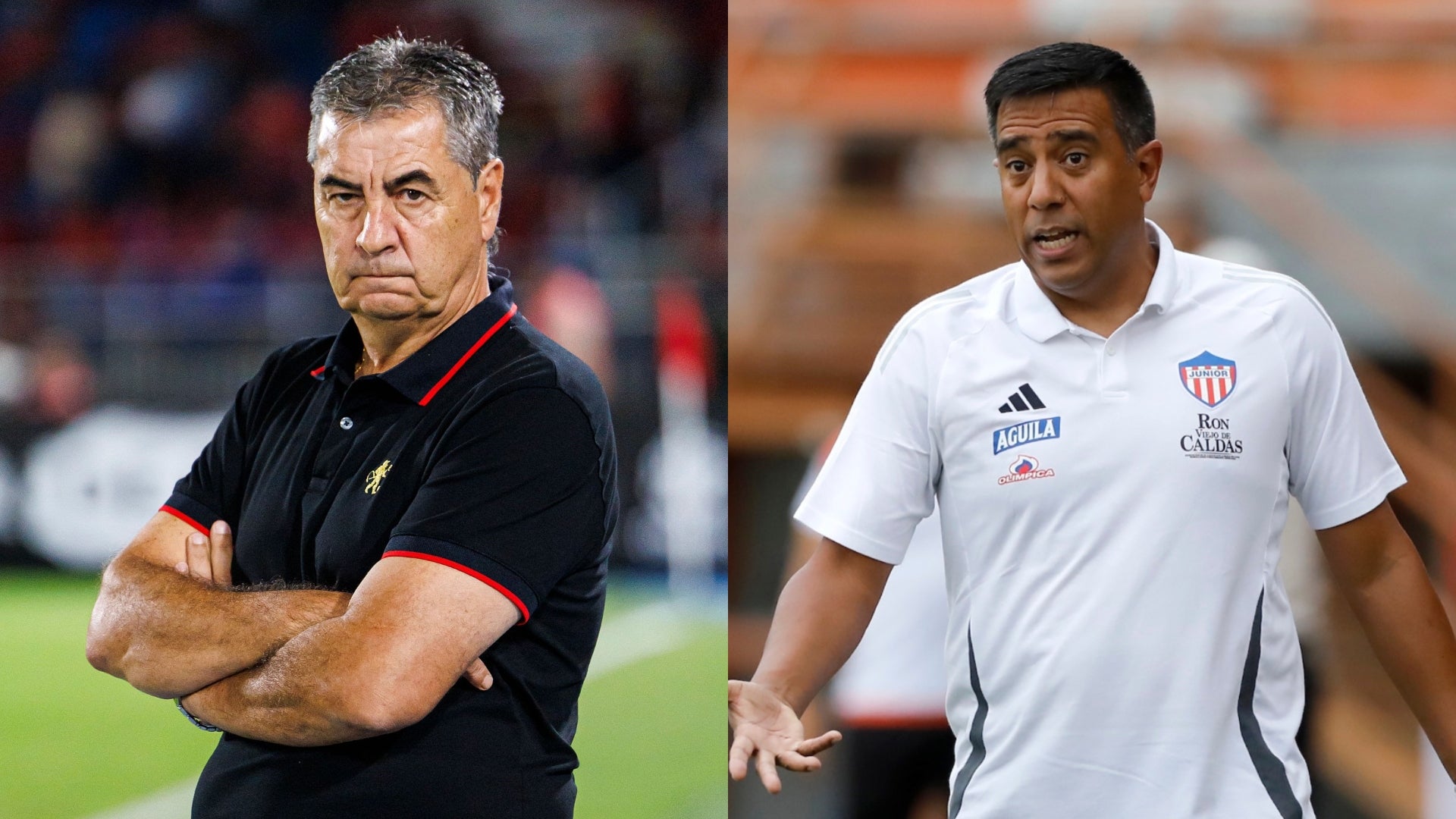 Jorge 'Polilla' Da Silva y César Farías