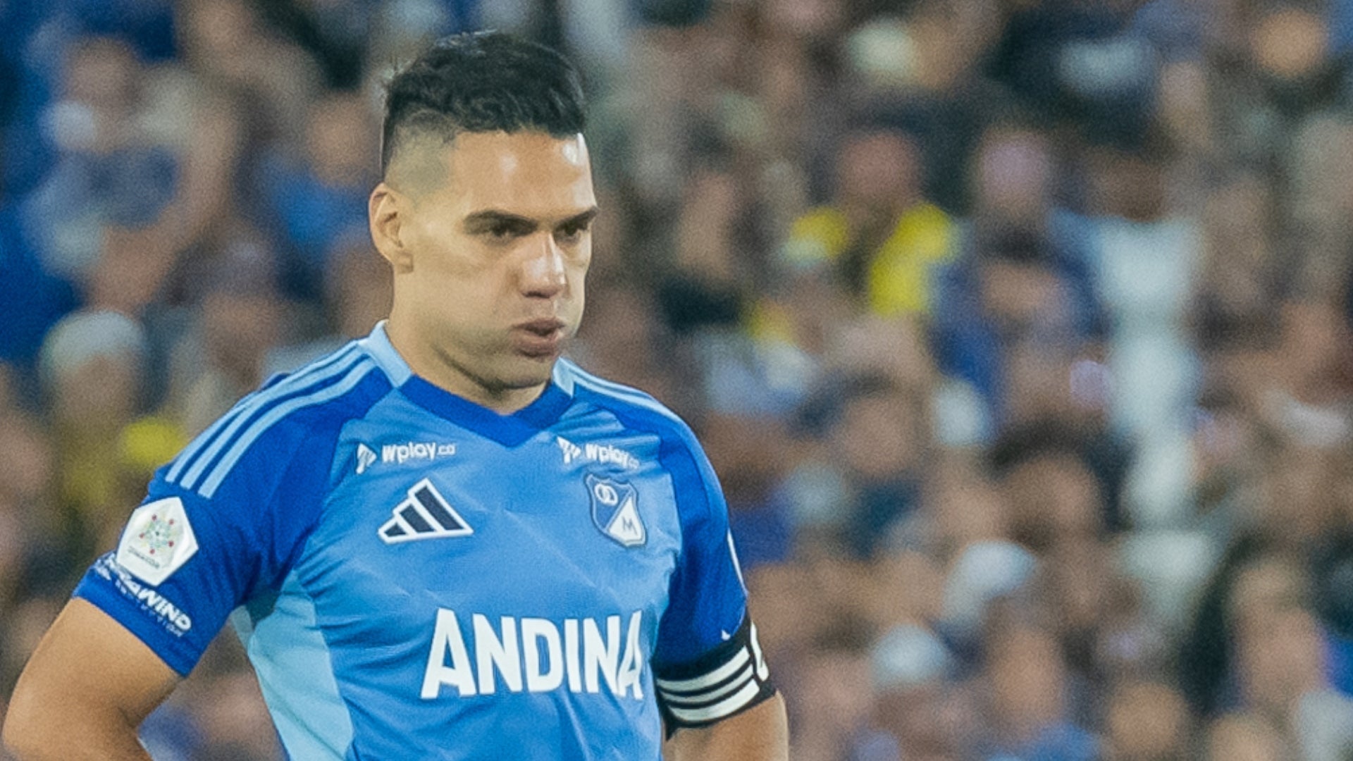Falcao García, capitán de Millonarios - VizzorImage Falcao García lanzo crítica tras Millonarios vs Nacional - VizzorImage