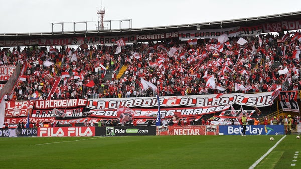 Independiente Santa Fe informó las tribunas agotadas ante Nacional