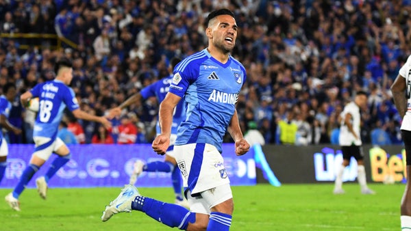 Falcao marcó un golazo para Millonarios y puso a vibrar El Campín