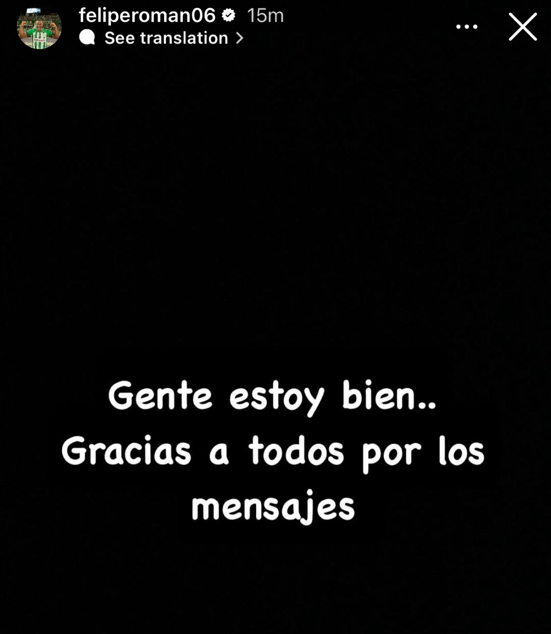 Mensaje de Román