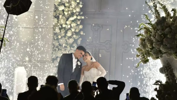 Luis Díaz se casó y estuvo rodeado de estrellas del fútbol