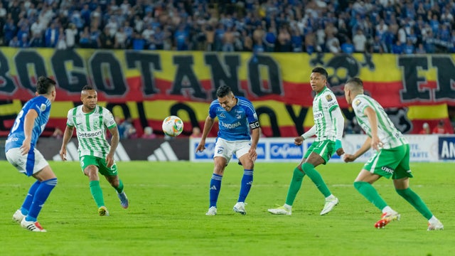 Partido entre Millonarios y Nacional