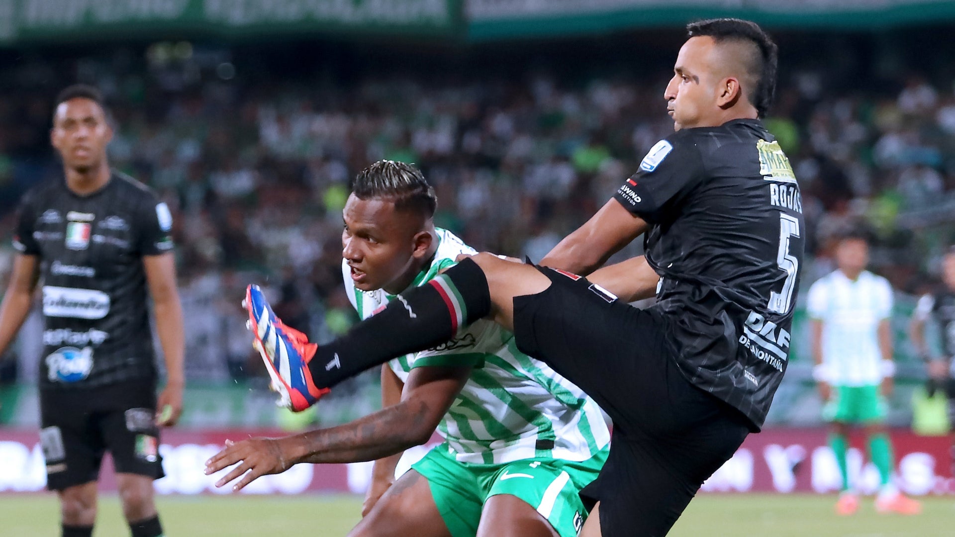 Alfredo Morelos perdonó el gol de Nacional vs Once Caldas - VizzorImage