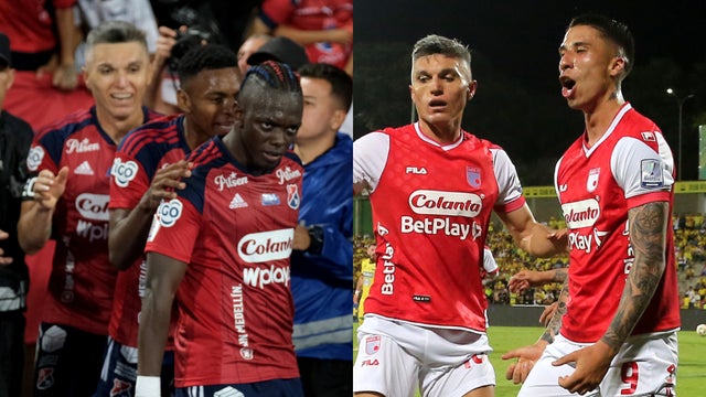 Medellín y Santa Fe suman tres finales consecutivas perdidas en Liga - VizzorImage