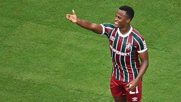 Jhon Arias anotó un golazo en el Mundial de Clubes