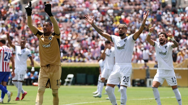 Botafogo elimino a Atletico Madrid y avanzo a octavos del Mundial - AFP