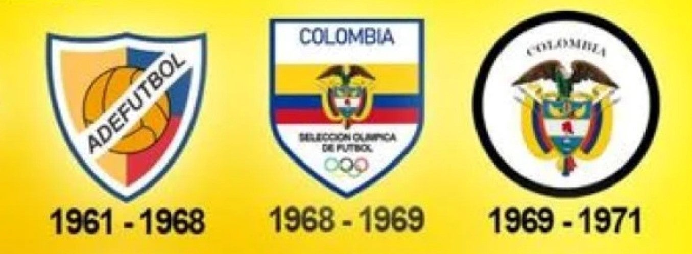 Escudo de selección Colombia de 1961 a 1971 - El Bolivarense