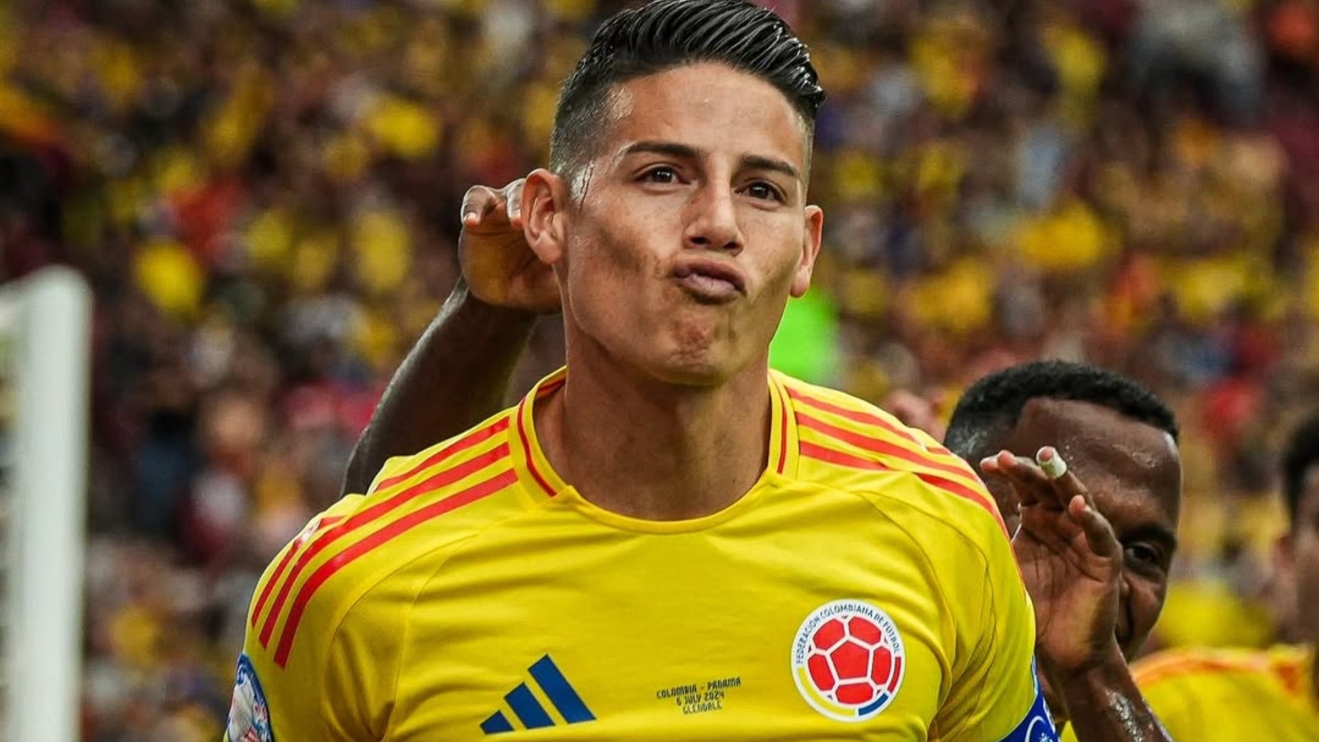 James Rodríguez con selección Colombia en la Copa America - @jamesrodriguez10