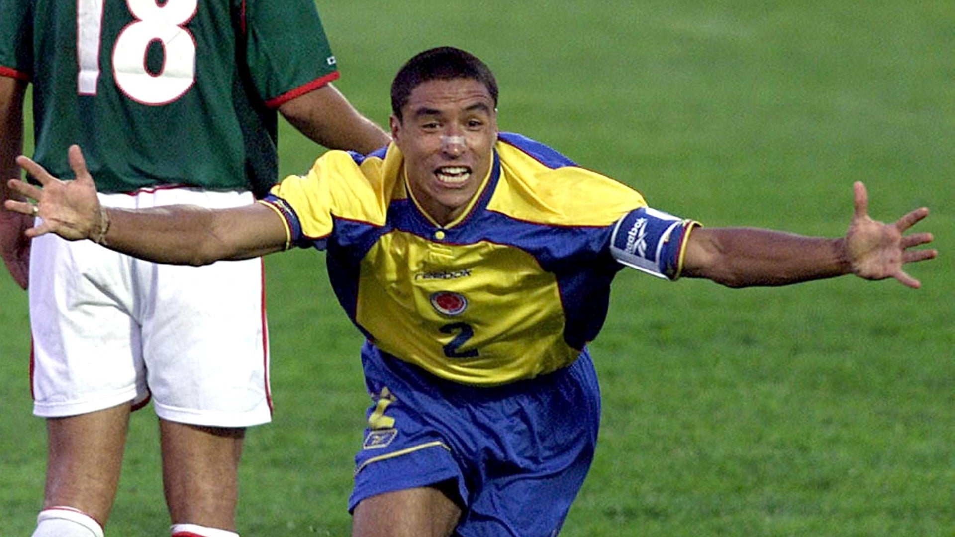 Iván Ramiro Córdoba marcó el gol del título de Colombia en 2001 - AFP