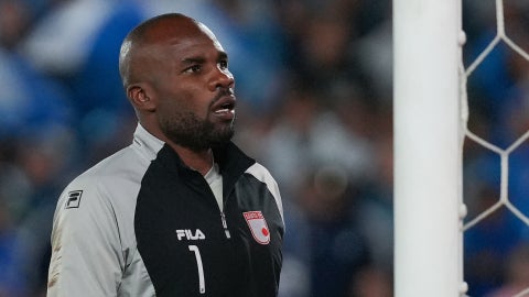 Andrés Mosquera Marmolejo, figura del Santa Fe 0-0 Medellín - VizzorImage