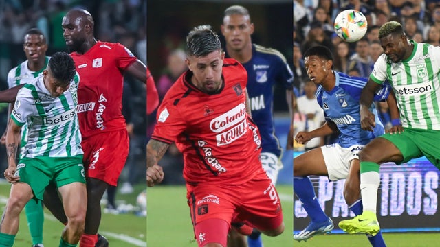 América vs Nacional, Millonarios vs America y Nacional vs Millonarios - VizzorImage_AFP_VizzorImage