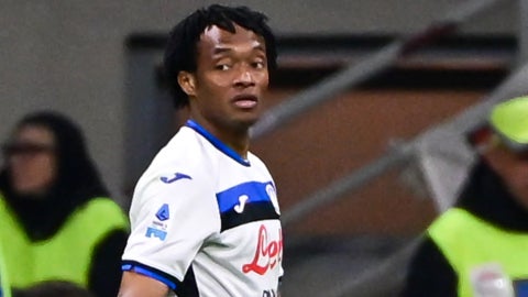 Juan Guillermo Cuadrado en Atalanta - AFP