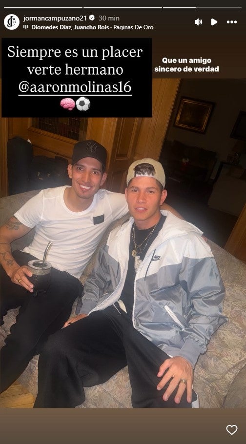 Historia de Jorman Campuzano con Aaron Molinas