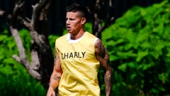 James Rodriguez en entreno con Club León - @clubleonfc