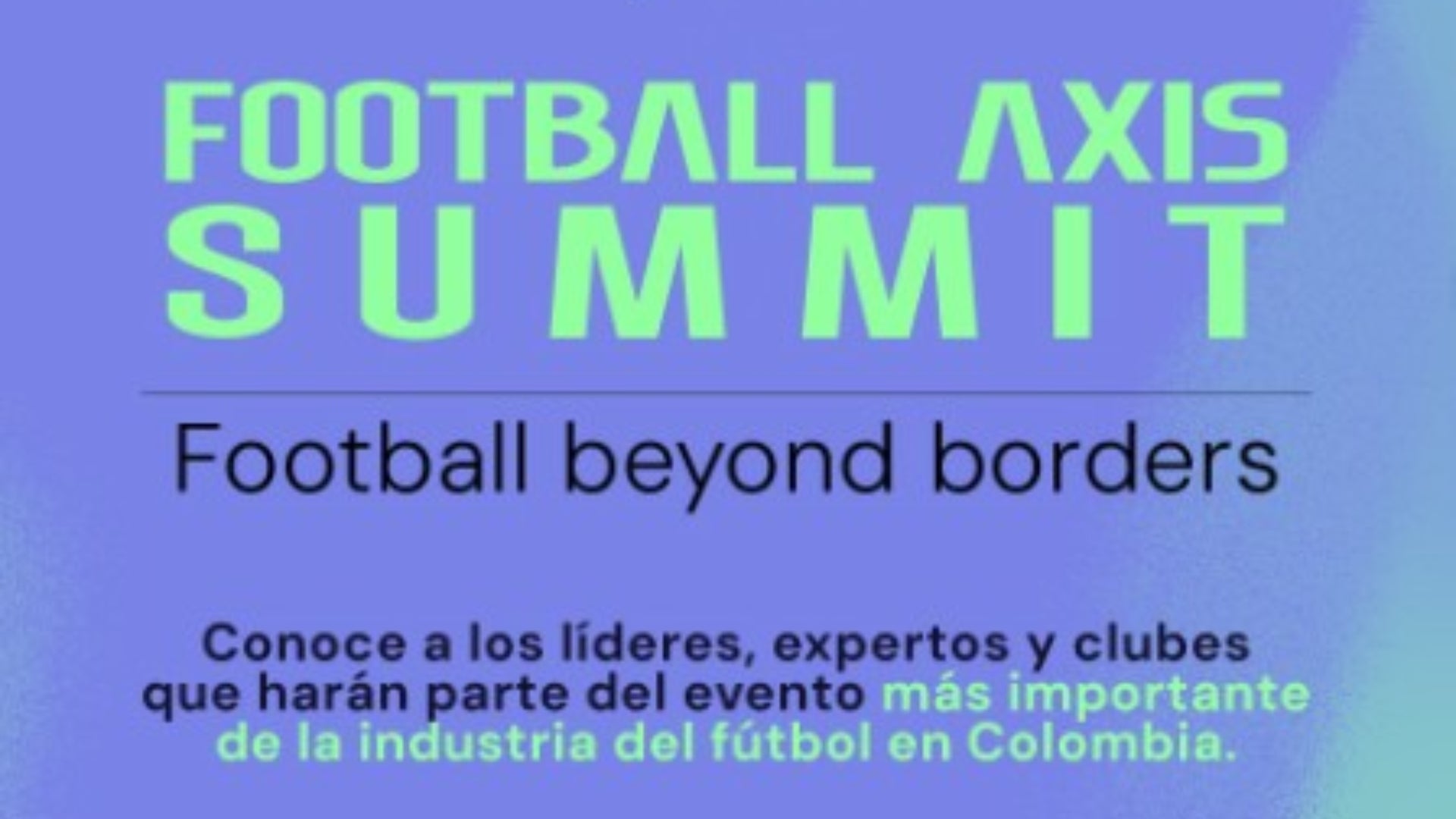Football Axis Summit