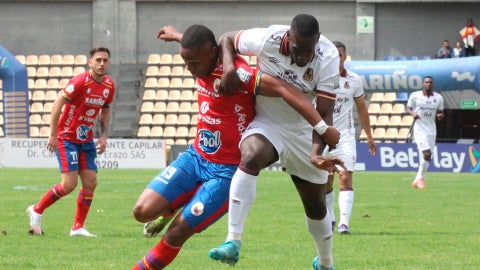 Pasto se enfrenta a Tolima