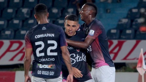 Emilio Aristizabal marcó el gol del triunfo de Fortaleza a Envigdo - VizzorImage