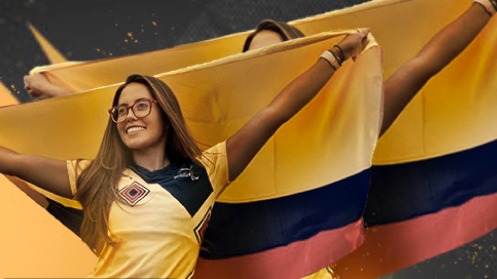 Angélica Bernal, atleta paralímpica colombiana - CPC