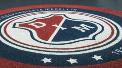 Escudo de Independiente Medellin - @dimoficialcom