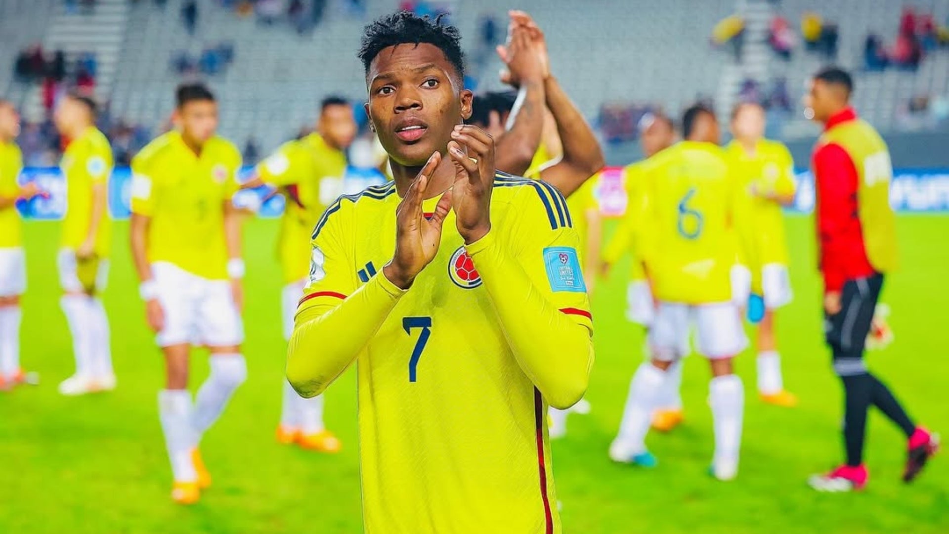 Jorge Cabezas Hurtado con la selección Colombia - @j_hurtado7