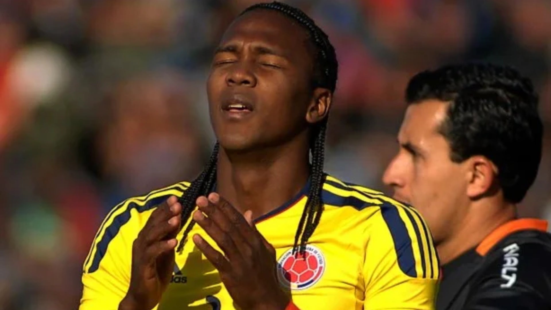 Hugo Rodallega en la selección Colombia en 2011