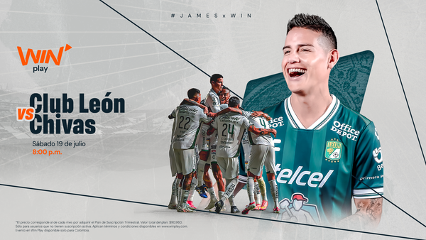 ¿Cuándo vuelve a jugar James Rodríguez con Club León?