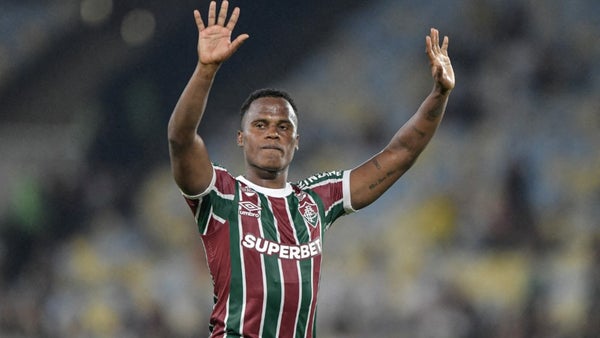 Jhon Arias se despidió de Fluminense y de su hinchada