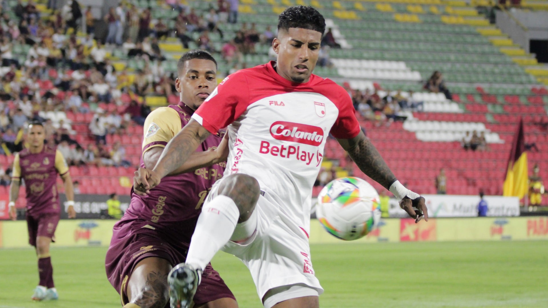 Santa Fe venció 1-0 a Tolima por la fecha 2 - VizzorImage