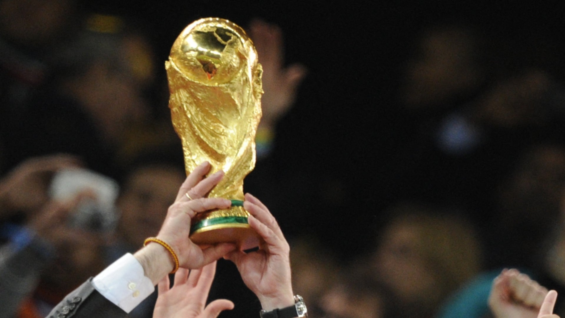 Trofeo de la Copa del Mundo - AFP