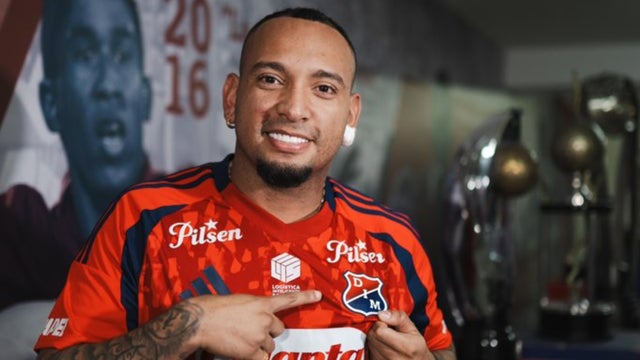 Jarlan Barrera, nuevo fichaje de Independiente Medellin - @DIM_Oficial