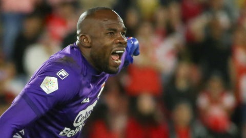 Mosquera Marmolejo salvó a Santa Fe vs Aguilas - VizzorImage