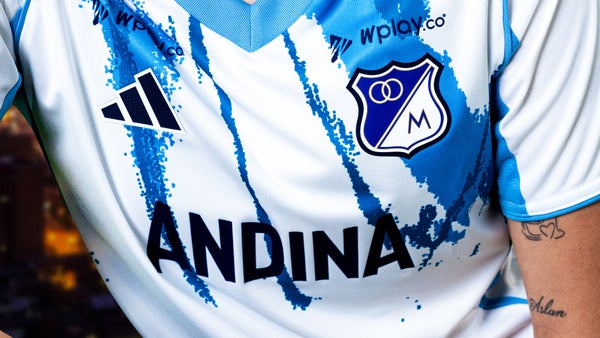 Millonarios presentó su nueva camiseta de visitante 2025-II