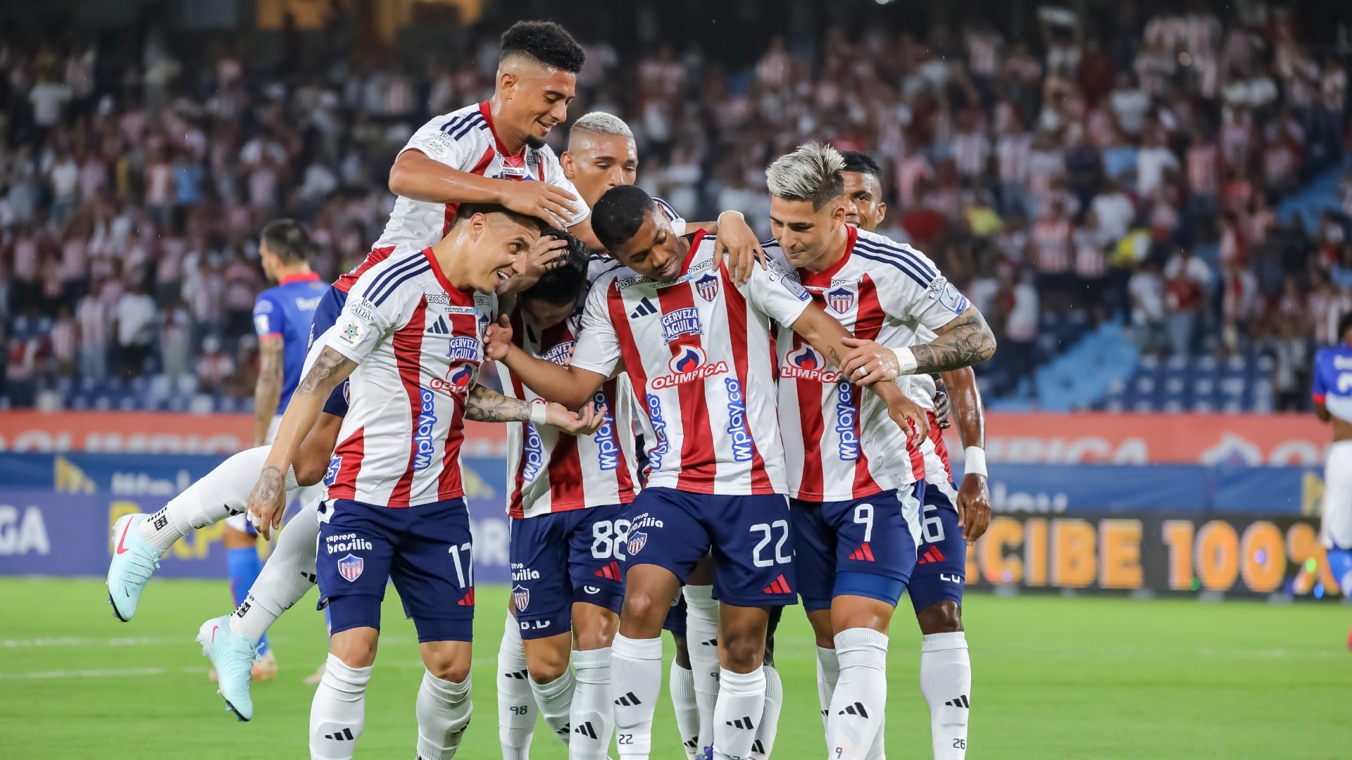 Junior goleo a Union Magdalena por la fecha 3 - VizzorImage
