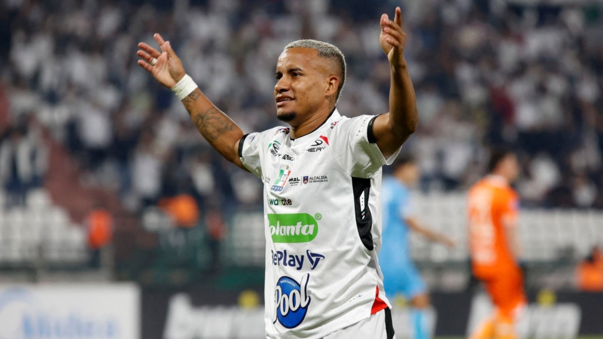 Barrios marcó el primer gol para Once Caldas