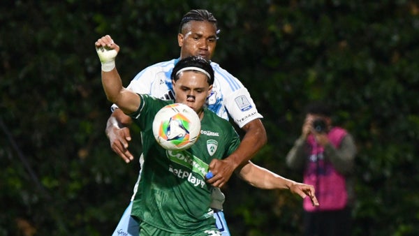 Por este puño, jugador de La Equidad vio la roja vs. Millonarios
