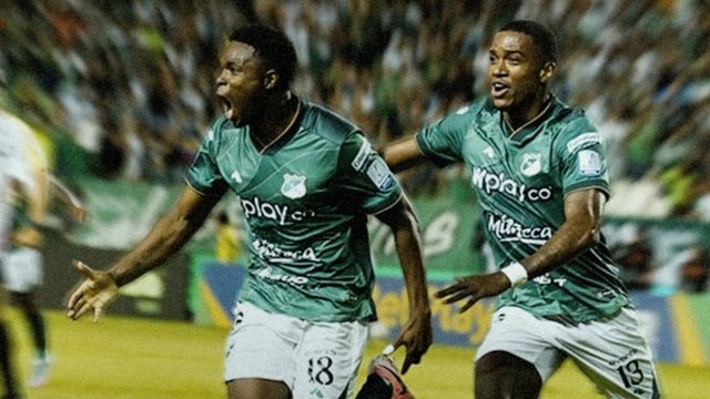 Aviles Hurtado marco su primer gol con Deportivo Cali - @AsoDeporCali