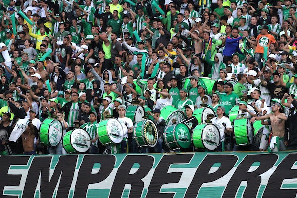 Atlético Nacional tiene una de las hinchadas más grandes del país