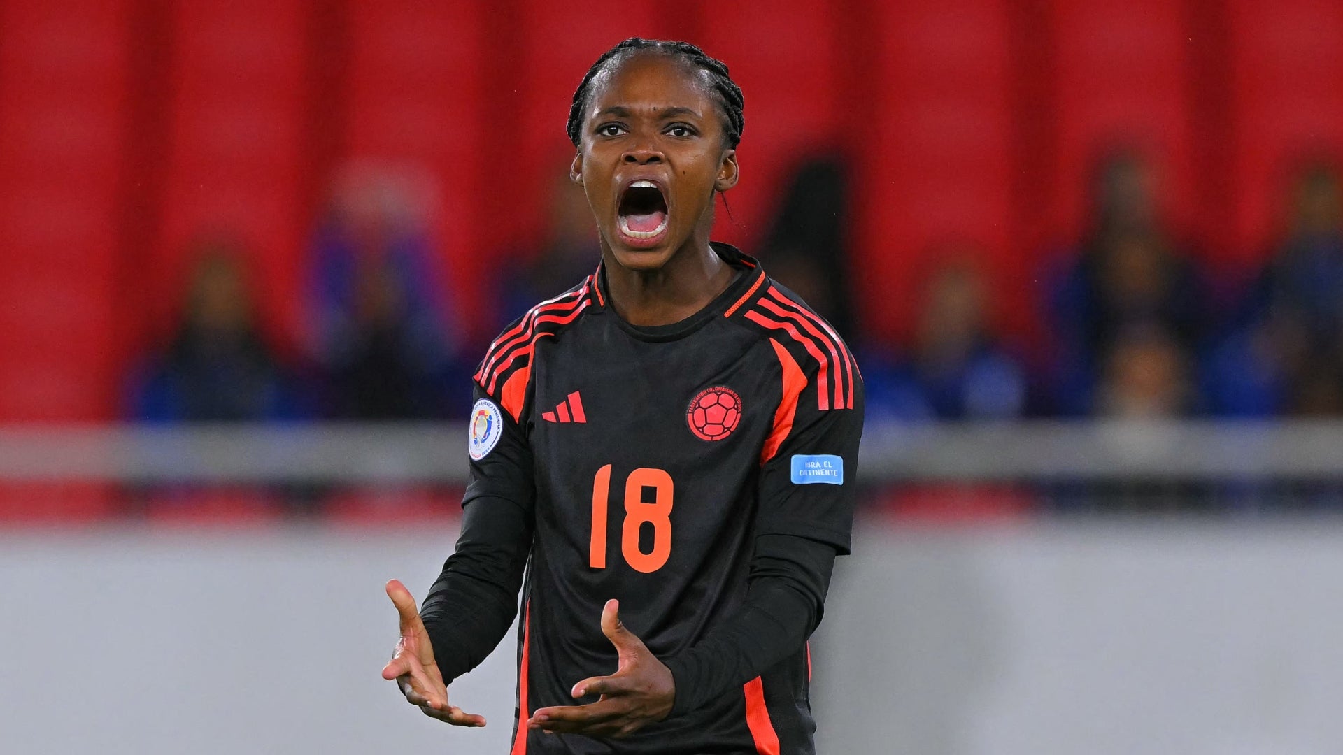 Linda Caicedo, referente de la selección Colombia Femenina - AFP Linda Caicedo, referente de la selección Colombia Femenina - AFP