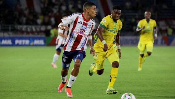 Empate con goles entre Junior y Atlético Huila en la Copa BetPlay