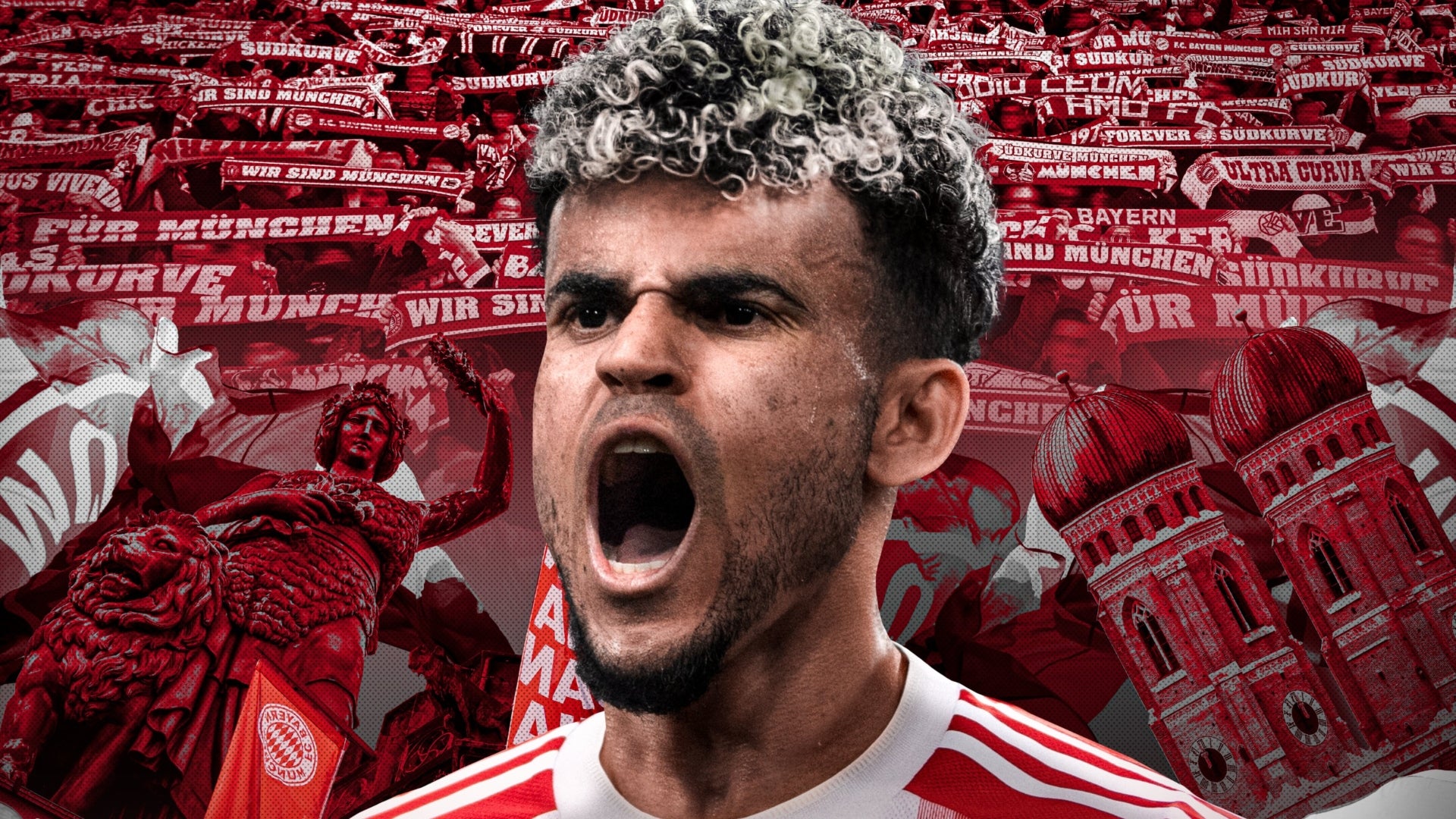 Luis Díaz, nuevo delantero de Bayern Munich - @FCBayern