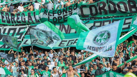 Hinchada de Atlético Nacional