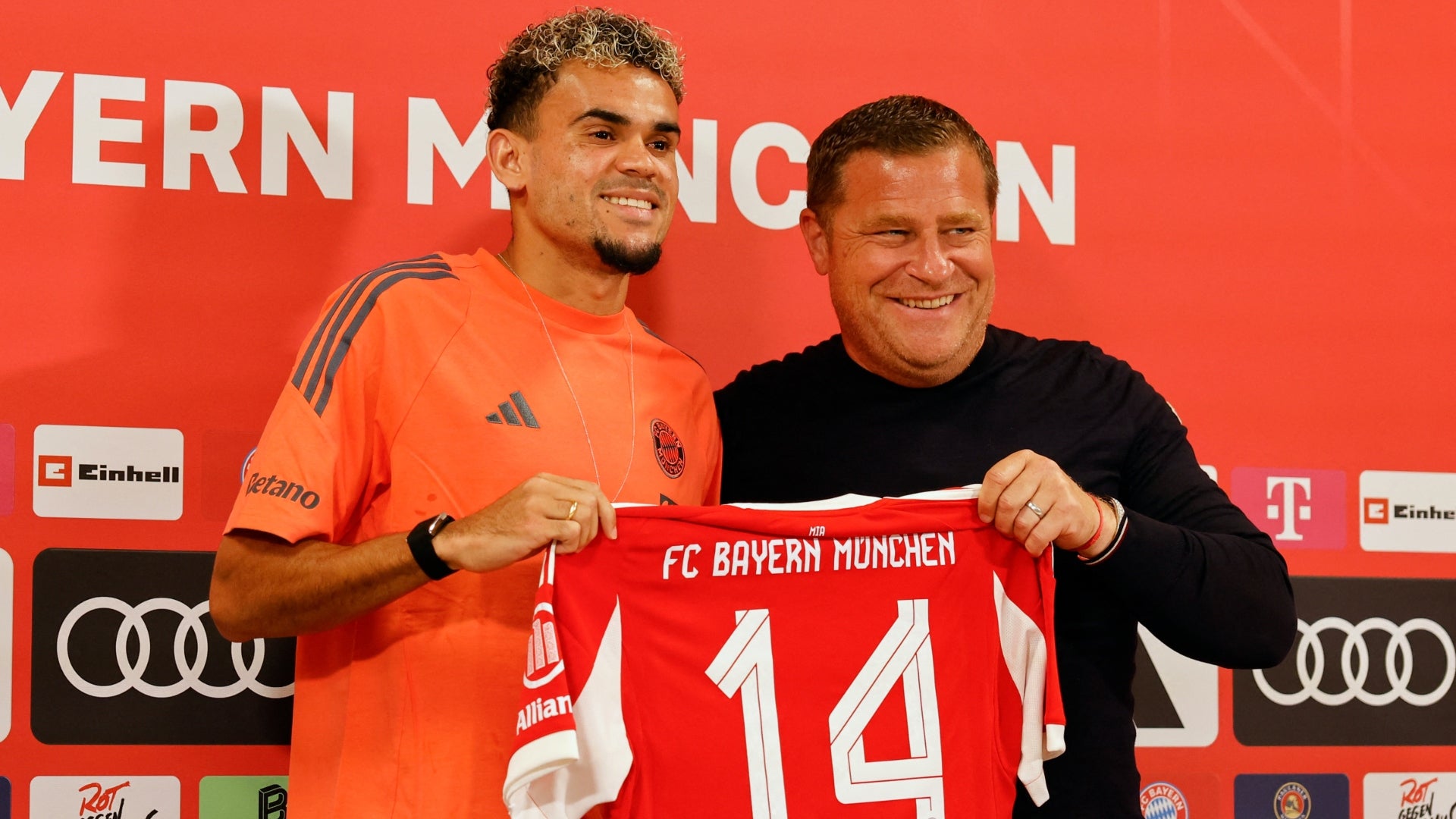 Presentacion de Luis Diaz en Bayern Munich - AFP